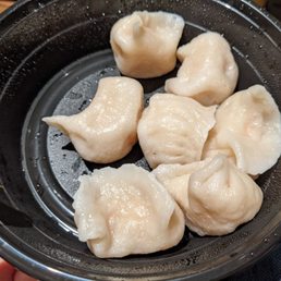 7 bites of dumplings... 7 bites of dumplings...