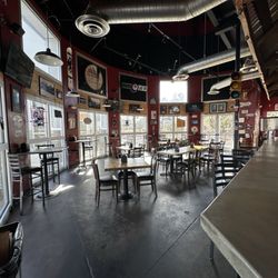 Moe's Original Bar B Que - This is the main dining area.