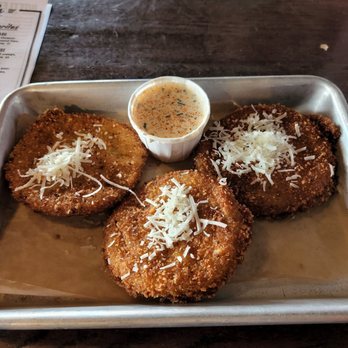 Dinosaur Bar-B-Que - Fried green tomatoes - Barbeque Near Me - Rochester, New York Dinosaur Bar-B-Que - Fried green tomatoes - Barbeque Near Me - Rochester, New York