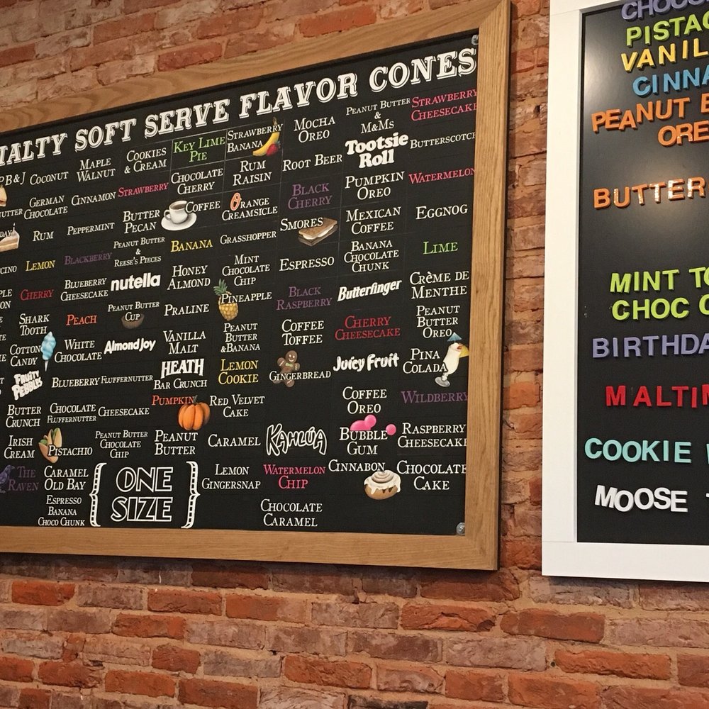 Bmore Licks - Soft serve flavors - Ice Cream & Frozen Yogurt Near Me - Baltimore, Maryland Bmore Licks - Soft serve flavors - Ice Cream & Frozen Yogurt Near Me - Baltimore, Maryland