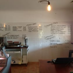 Transit Espresso - The writing's on the wall.