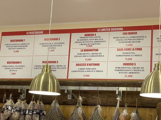 Menu photo 3 All'Antico Vinaio - Roma Rome, RM