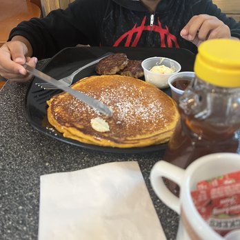 The Blue Hen Cafe - Pumpkin pancake and sausage - Southern Near Me - Saint Augustine, Florida The Blue Hen Cafe - Pumpkin pancake and sausage - Southern Near Me - Saint Augustine, Florida