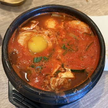 Bibimboom - Seafood Tofu Soup - Korean Near Me - San Diego, California Bibimboom - Seafood Tofu Soup - Korean Near Me - San Diego, California