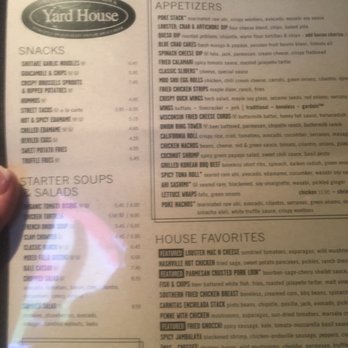 Yard House - Menu - New American Near Me - Lone Tree, Colorado