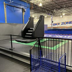 Sky Zone Trampoline Park - Another closed section.