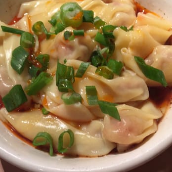 A&J - Wontons in chili oil - Taiwanese Near Me - Annandale, Virginia A&J - Wontons in chili oil - Taiwanese Near Me - Annandale, Virginia