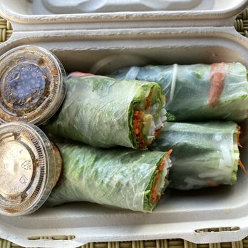 Garden Gourmet Cafe - Summer Rolls - Cafes Near Me - Hana, Hawaii