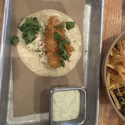 Kids Fish Taco