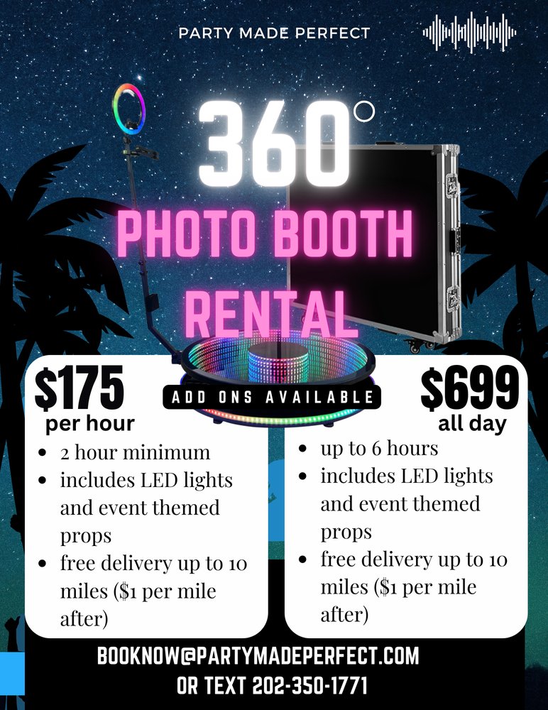 PARTY MADE PERFECT Request a Quote White Plains, Maryland Party