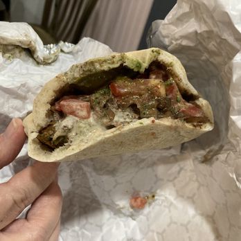 Ragadan - Stuffed falafel sandwich - Vegetarian Near Me - Chicago, Illinois