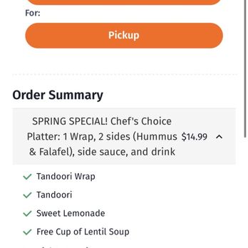 Shawarma Press - Online order (didn't complete) came in instead. - Mediterranean Near Me - Irving, Texas Shawarma Press - Online order (didn't complete) came in instead. - Mediterranean Near Me - Irving, Texas