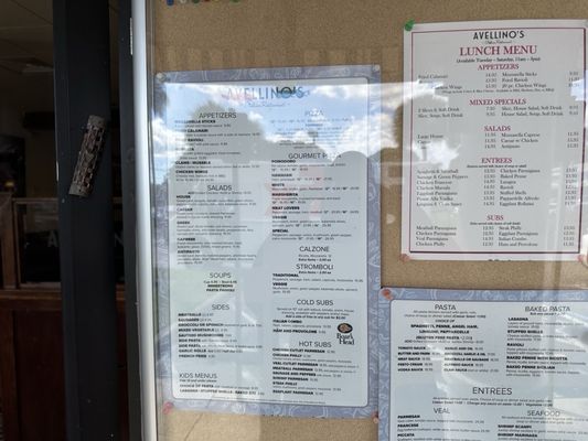 Menu photo 1 Avellino’s Italian Restaurant Delray Beach, FL Menu photo 1 Avellino’s Italian Restaurant Delray Beach, FL