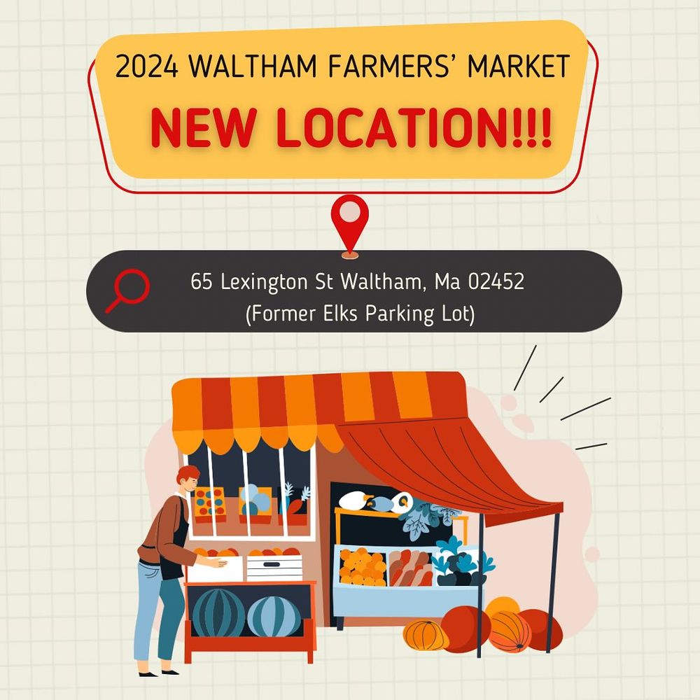 WALTHAM FARMERS’ MARKET Updated October 2024 65 Lexington St