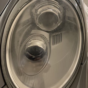 Clear-Cut Automotive Restoration - Hazy front left headlight. - Auto Detailing Near Me - Benbrook, Texas