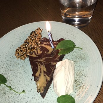 Aba - Chocolate Tart - Mediterranean Near Me - Chicago, Illinois Aba - Chocolate Tart - Mediterranean Near Me - Chicago, Illinois