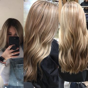 Astique' Salon - Highlights (before ans after) - Nail Salons Near Me - Tucson, Arizona Astique' Salon - Highlights (before ans after) - Nail Salons Near Me - Tucson, Arizona