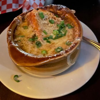 Fireside Burien - French onion soup - Cocktail Bars Near Me - Burien, Washington