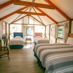 Inn Town Campground - Family glamping tent