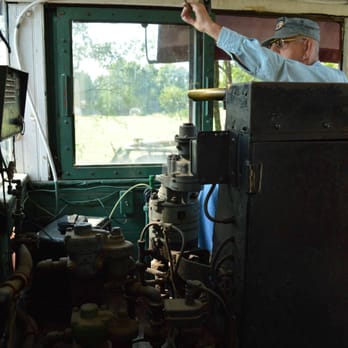 Abilene & Smoky Valley Railroad - watching the engineer work - Tours Near Me - Abilene, Kansas Abilene & Smoky Valley Railroad - watching the engineer work - Tours Near Me - Abilene, Kansas