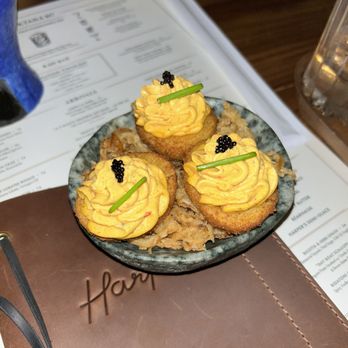 Harper's - Caviar deviled eggs - Steakhouses Near Me - Nashville, Tennessee Harper's - Caviar deviled eggs - Steakhouses Near Me - Nashville, Tennessee