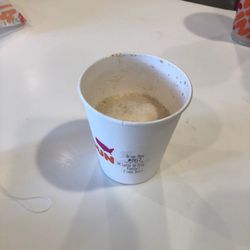 Dunkin' - Went to the one on Golden mile highway and this is how my latte came in