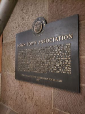 Down Town Association. by null