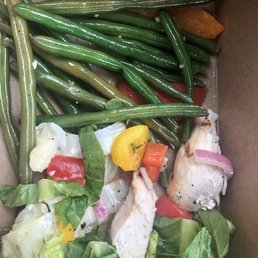 I'm so in love with the salad bar here. I'm so in love with the salad bar here.