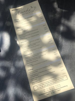 Menu photo 2 Café Haertle Braunschweig, NI