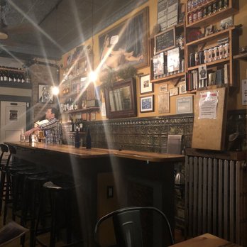 Ed's Elbow Room - a bar with a lot of stools - Beer Bar Near Me - New York, New York