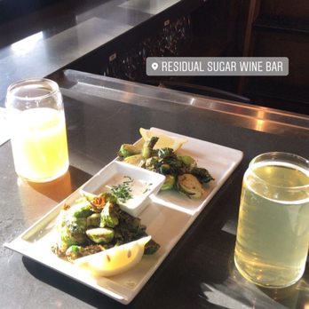 Residual Sugar Wine Bar - Calicraft Guava Trees, Far West Cider, Fried Brussels Sprouts - Wine Bars Near Me - Concord, California