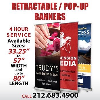 Swift Copy Printing - Retractable / Pop-Up Banners - Printing Services Near Me - New York, New York Swift Copy Printing - Retractable / Pop-Up Banners - Printing Services Near Me - New York, New York
