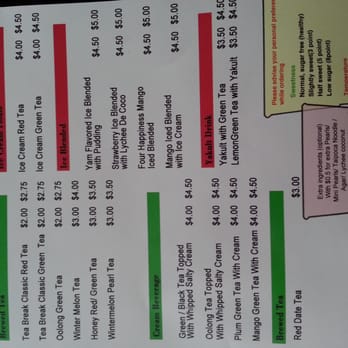 Tea Break - Menu - Bubble Tea Near Me - West Hartford, Connecticut Tea Break - Menu - Bubble Tea Near Me - West Hartford, Connecticut