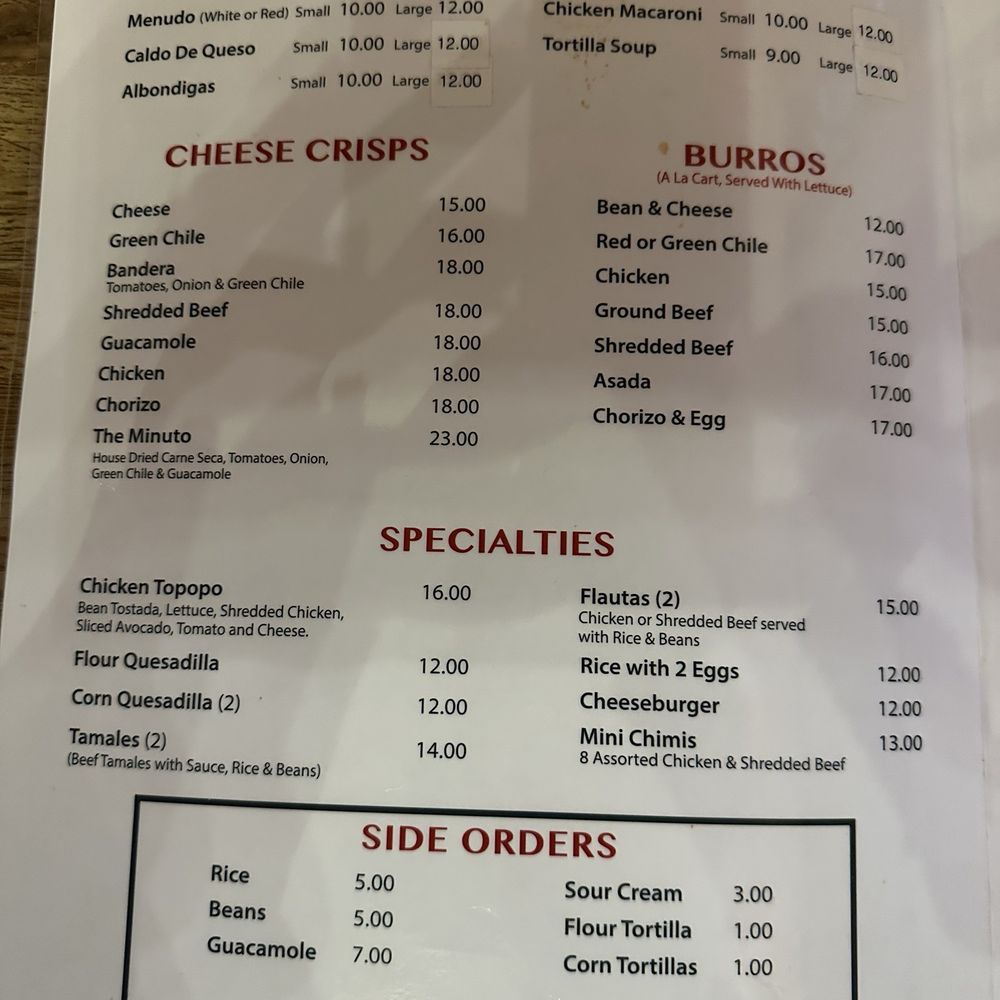 El Minuto Cafe - Mexican Near Me - Tucson, Arizona