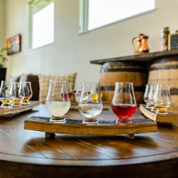 Koenig Distillery - We also serve mini cocktail flights if you don't want straight spirits.
