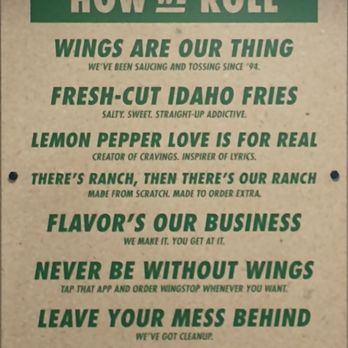 Wingstop - Sign - Chicken Wings Near Me - Las Vegas, Nevada Wingstop - Sign - Chicken Wings Near Me - Las Vegas, Nevada