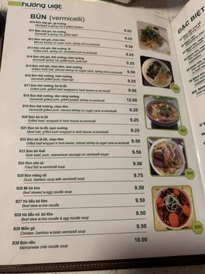 Menu photo 1 Huong Viet Toronto, ON