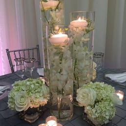 Trial center pieces Trial center pieces