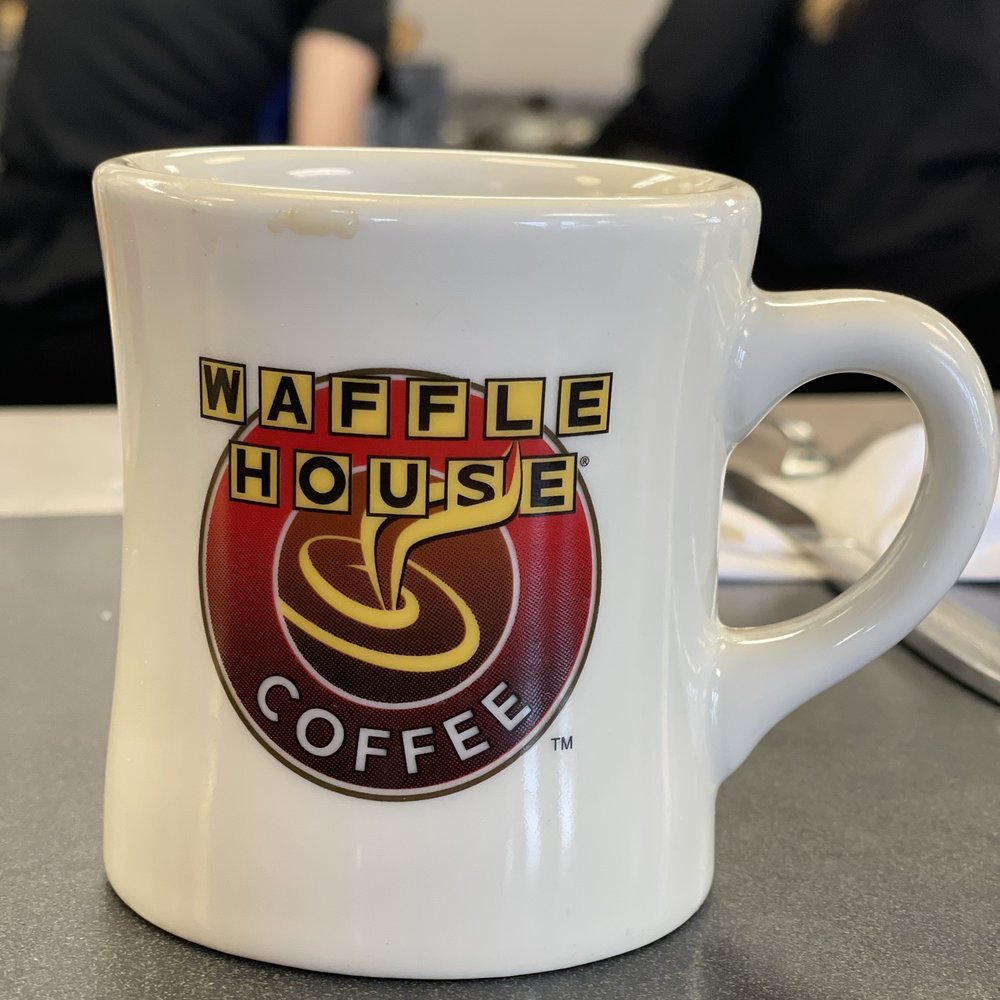 Waffle House - a coffee cup on a counter - American Near Me - Washington, Pennsylvania Waffle House - a coffee cup on a counter - American Near Me - Washington, Pennsylvania