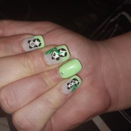 Love the pandas amazing job and the little diamonds Love the pandas amazing job and the little diamonds