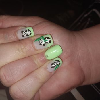 Nail Parlor - Love the pandas amazing job and the little diamonds - Nail Salons Near Me - Mount Pleasant, Michigan Nail Parlor - Love the pandas amazing job and the little diamonds - Nail Salons Near Me - Mount Pleasant, Michigan