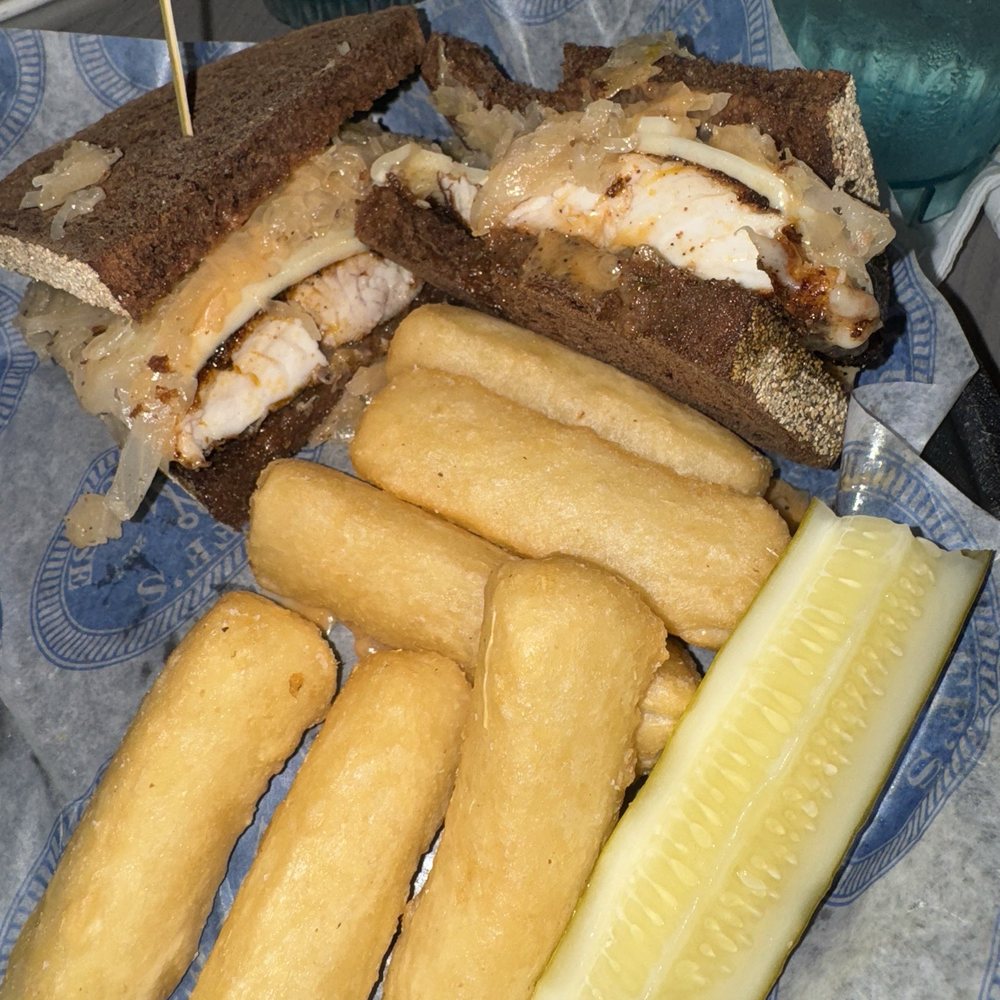 Luff's Fish House - Mahi Reuben - Seafood Near Me - Boca Raton, Florida Luff's Fish House - Mahi Reuben - Seafood Near Me - Boca Raton, Florida