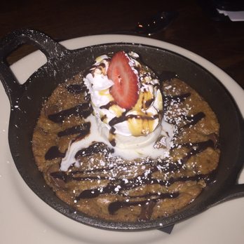 Three OAK Steakhouse - Yup, that's a cookie in a pan. - Steakhouses Near Me - Easton, Pennsylvania Three OAK Steakhouse - Yup, that's a cookie in a pan. - Steakhouses Near Me - Easton, Pennsylvania