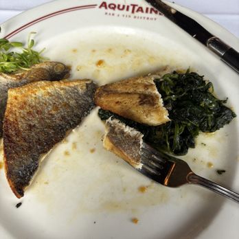 Aquitaine - crisp skin branzino - Desserts Near Me - Boston, Massachusetts Aquitaine - crisp skin branzino - Desserts Near Me - Boston, Massachusetts