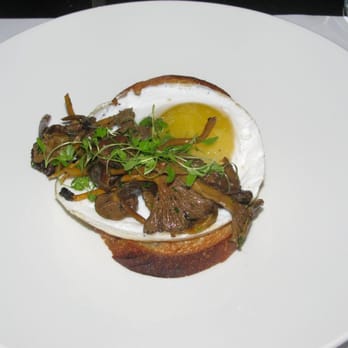 Ondine - I think this was a duck egg on toast with mushrooms.  It was delicious. - Seafood Near Me - Edinburgh, EDH