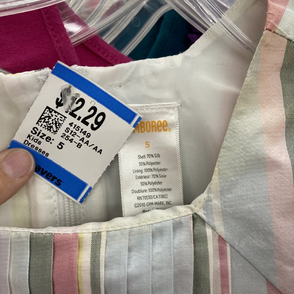 Savers - This is a used little girl’s dress. It's cheaper to buy new - Thrift Stores Near Me - West Roxbury, Massachusetts