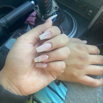 Nail Glam - Full set coffin nails. - Nail Technicians Near Me - Lake Elsinore, California Nail Glam - Full set coffin nails. - Nail Technicians Near Me - Lake Elsinore, California
