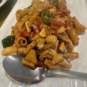 Spicy Kitchen - Roasted duck intestines - Asian Fusion Near Me - Newark, California Spicy Kitchen - Roasted duck intestines - Asian Fusion Near Me - Newark, California