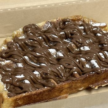 T & J Waffles - Nutella: rich and sweet! - Waffles Near Me - Laurel, Maryland