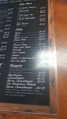 Menu photo 3 Dos Hermanos San Miguel, CA Menu photo 3 Dos Hermanos San Miguel, CA